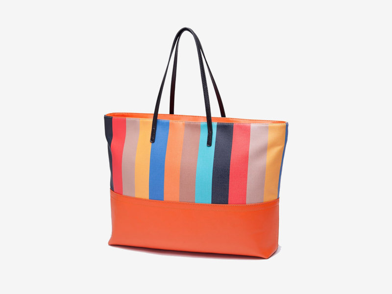Multicolour Series Color Stripe Shoulder Bag